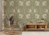 Classic William Morris Pimpernel 5 wallpaper texture

