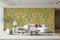 Vintage style Pimpernel 11 wallpaper by William Morris

