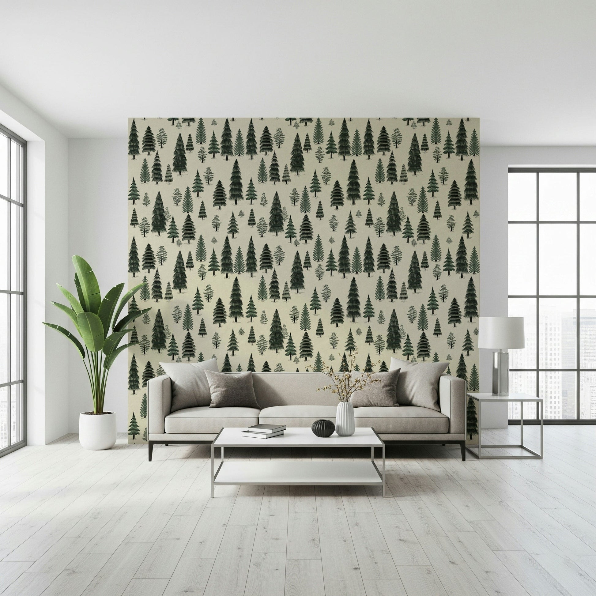 A classic natural theme wallpaper for walls.