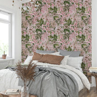 Elegant floral wall decor.
