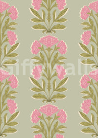 The design is non-realistic and interpretive.

