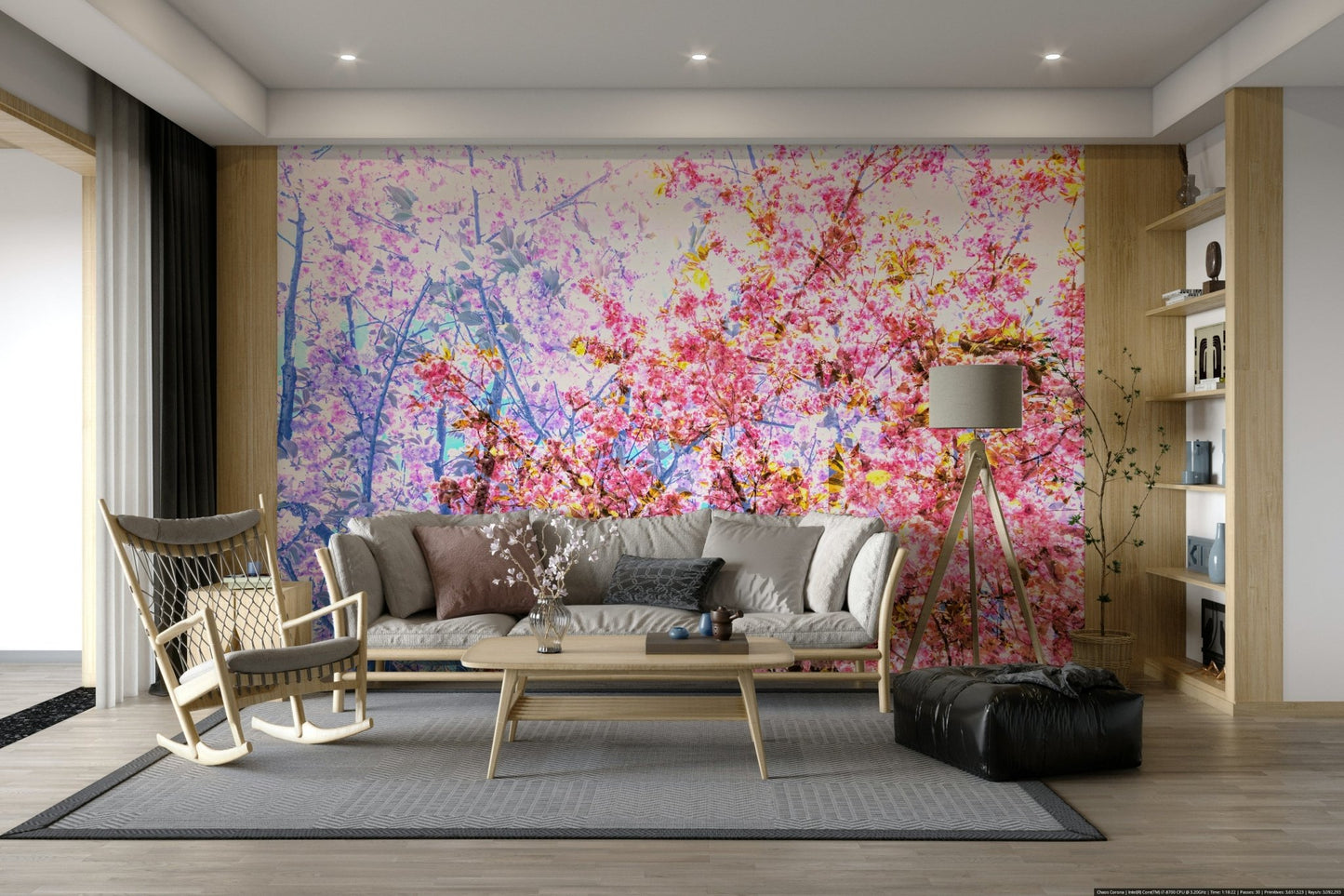 High-resolution image of blooming flowers.

