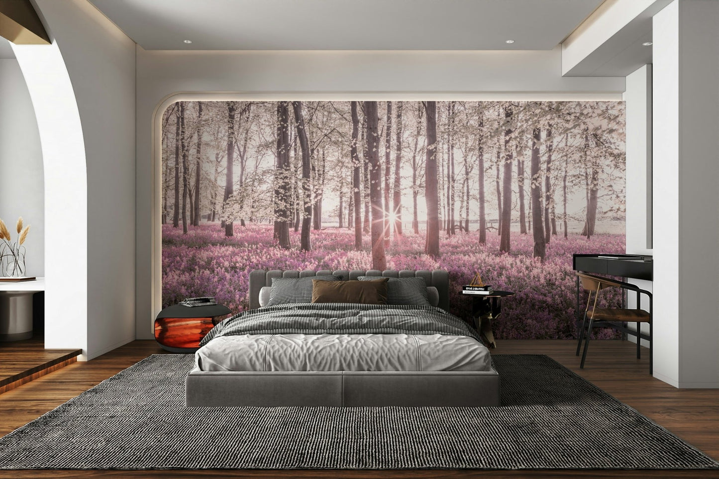 Sense of tranquil wonder and natural elegance.

