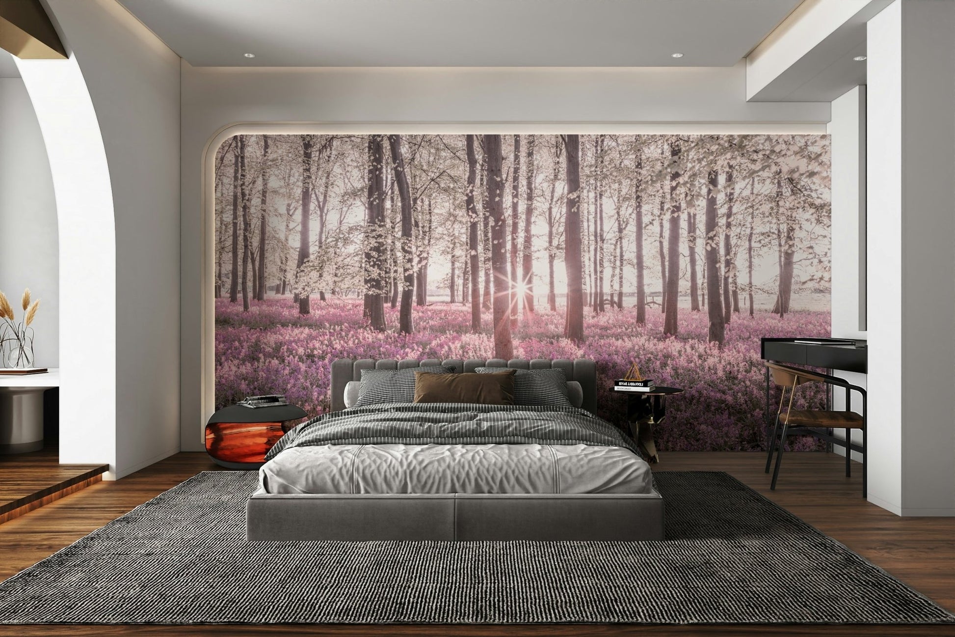 Sense of tranquil wonder and natural elegance.

