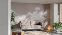 Pink Clouds Wall Mural - Giffywalls, C133