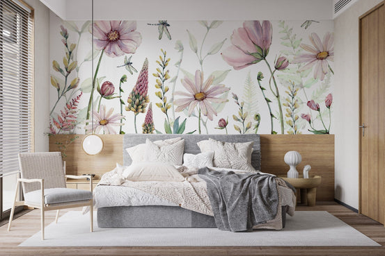 Fabulous Flowers wallpaper SRED11
