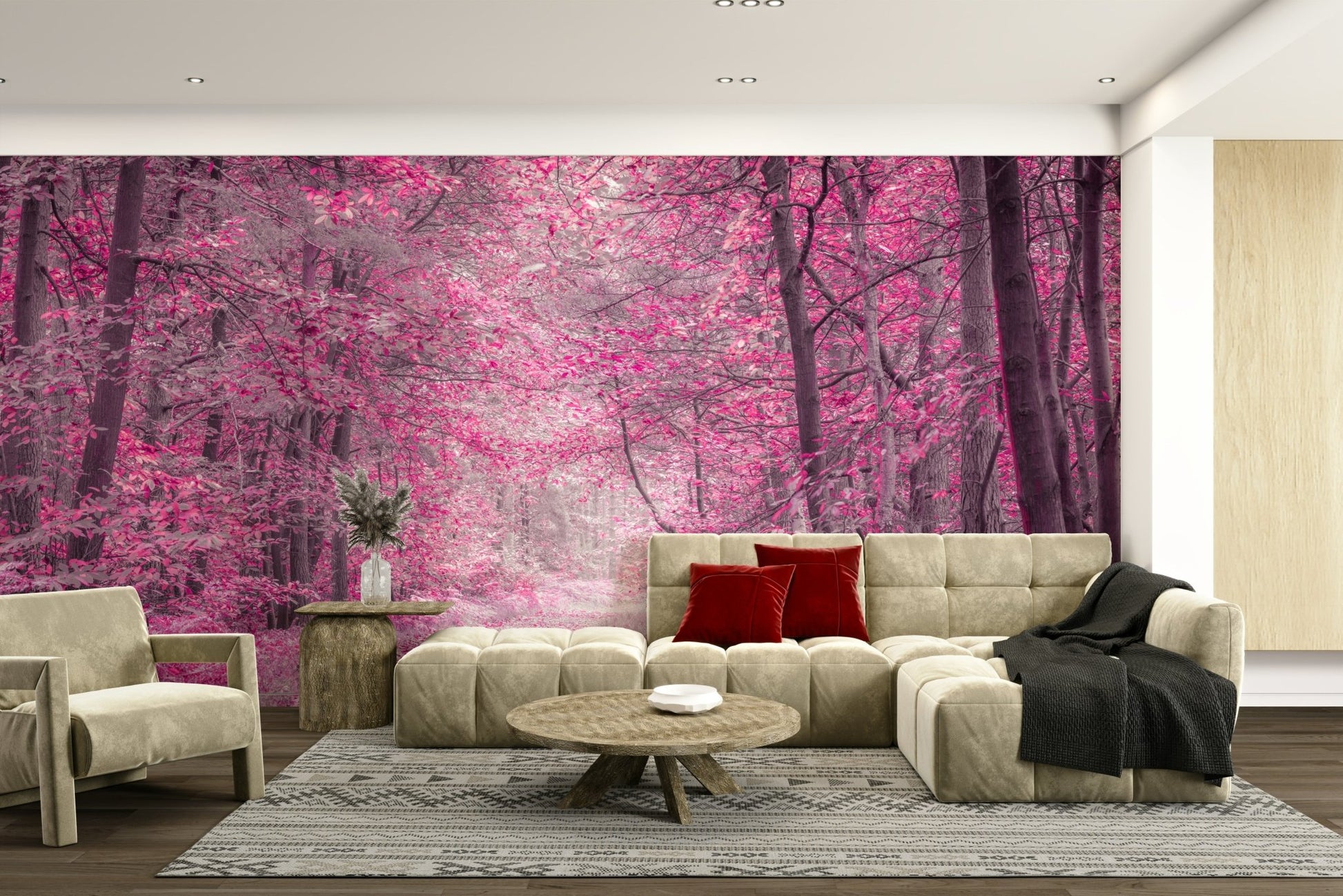 The design has a beautiful, artistic aesthetic.

