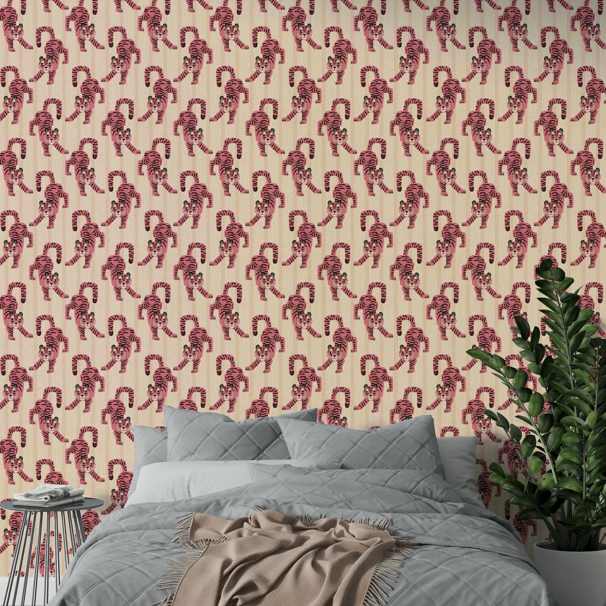 Playful jungle wallpaper for walls

