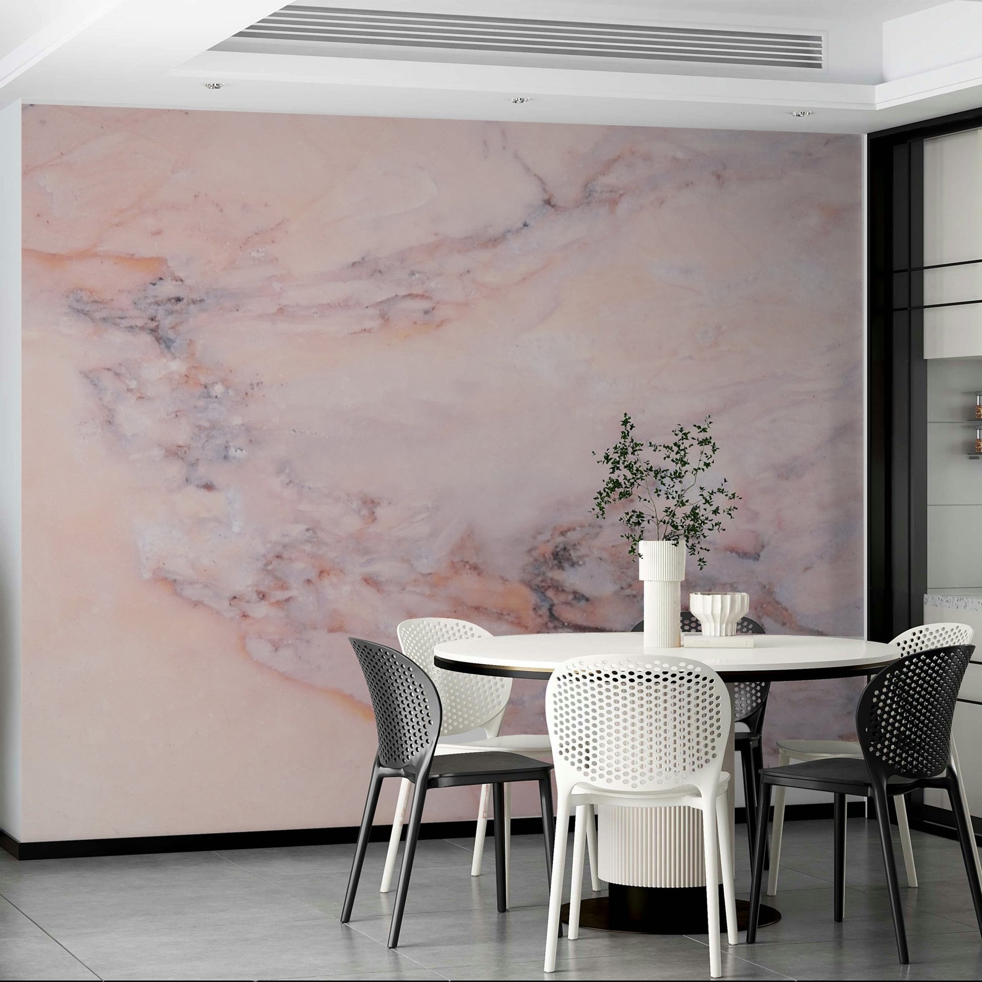 Soft blush marble wallpaper for walls

