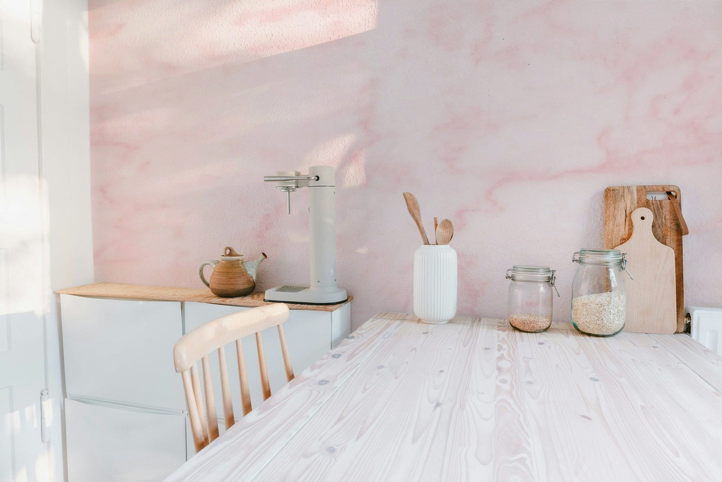 Stylish Pink Marble peel and stick wallpaper marble-03