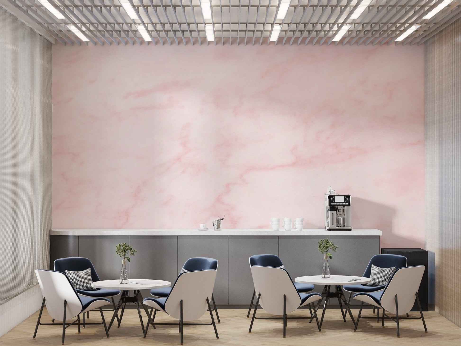 Pink Marble Wallpaper Mural peel and stick marble-03
