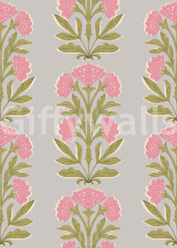 The design is non-realistic and interpretive.

