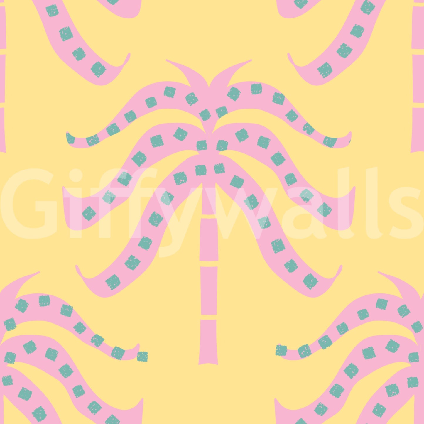 The design is non-realistic and interpretive.

