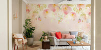 Pink Paradise Wall Mural for vibrant home decor