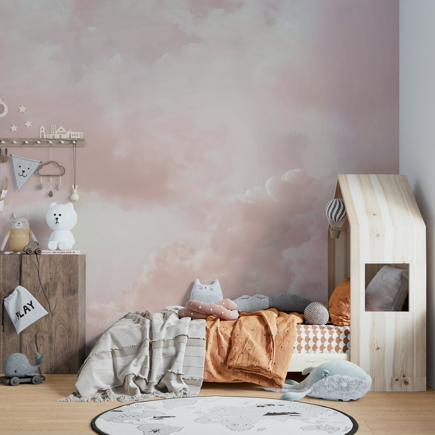 The design features a cloudy sky with soft, cloud formations. GD4362