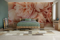 Durable wallpaper for walls with romantic florals

