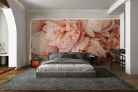 Easy-install Pink Peony Dream wall mural


