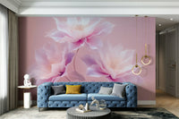 Gentle floral pattern with dreamy tones, GD2396