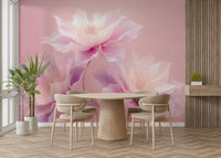 Pastel flower wallpaper for bedroom, GD2396