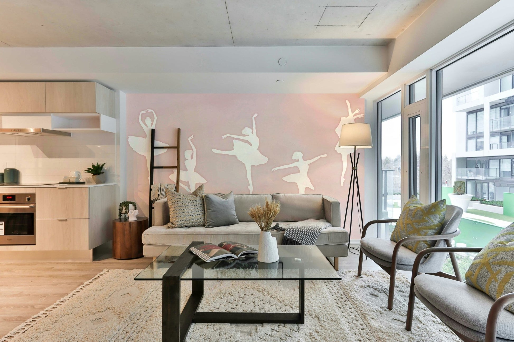 The image feels peaceful and restful.

