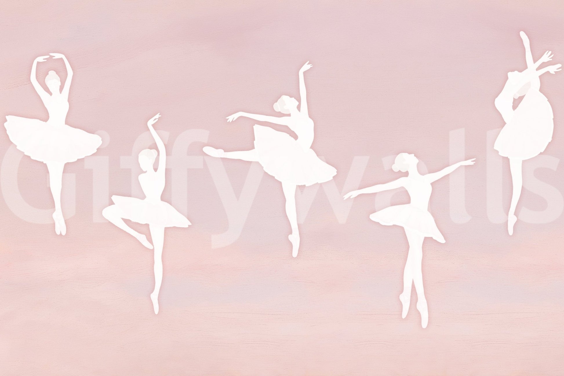 The style is a soft-focus illustration or a painterly design.

