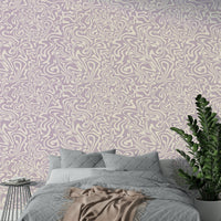 The wallpaper in a creative home office space., GD4397