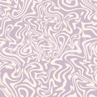 A view of the wallpaper extending from the wall to a ceiling.

