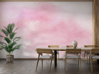 Pink Watercolor Wallpaper Murals - Giffywalls A718