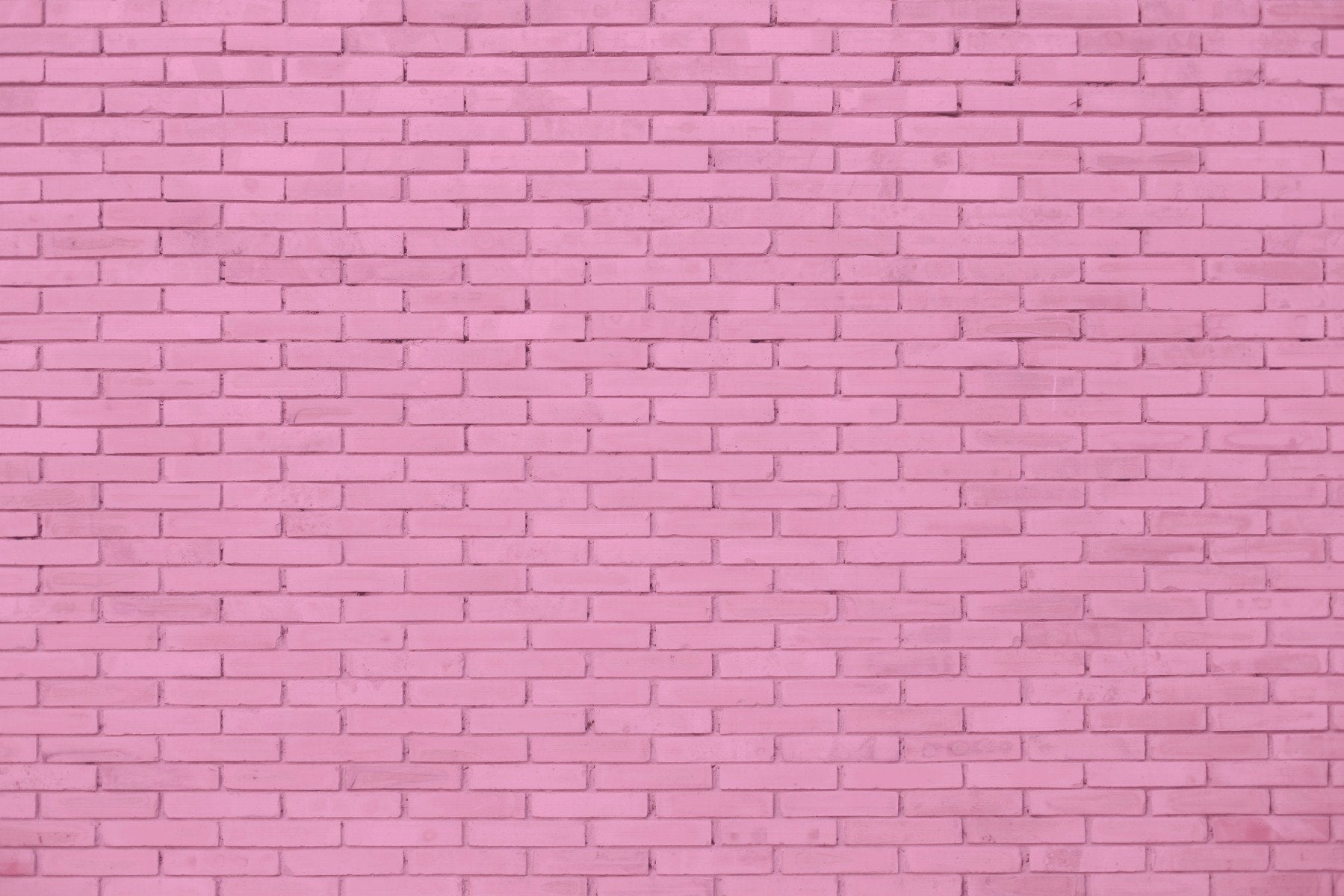 Pink Brick Wallpaper Mural
