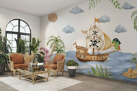Wall decor showing a tranquil treasure hunt GD4307

