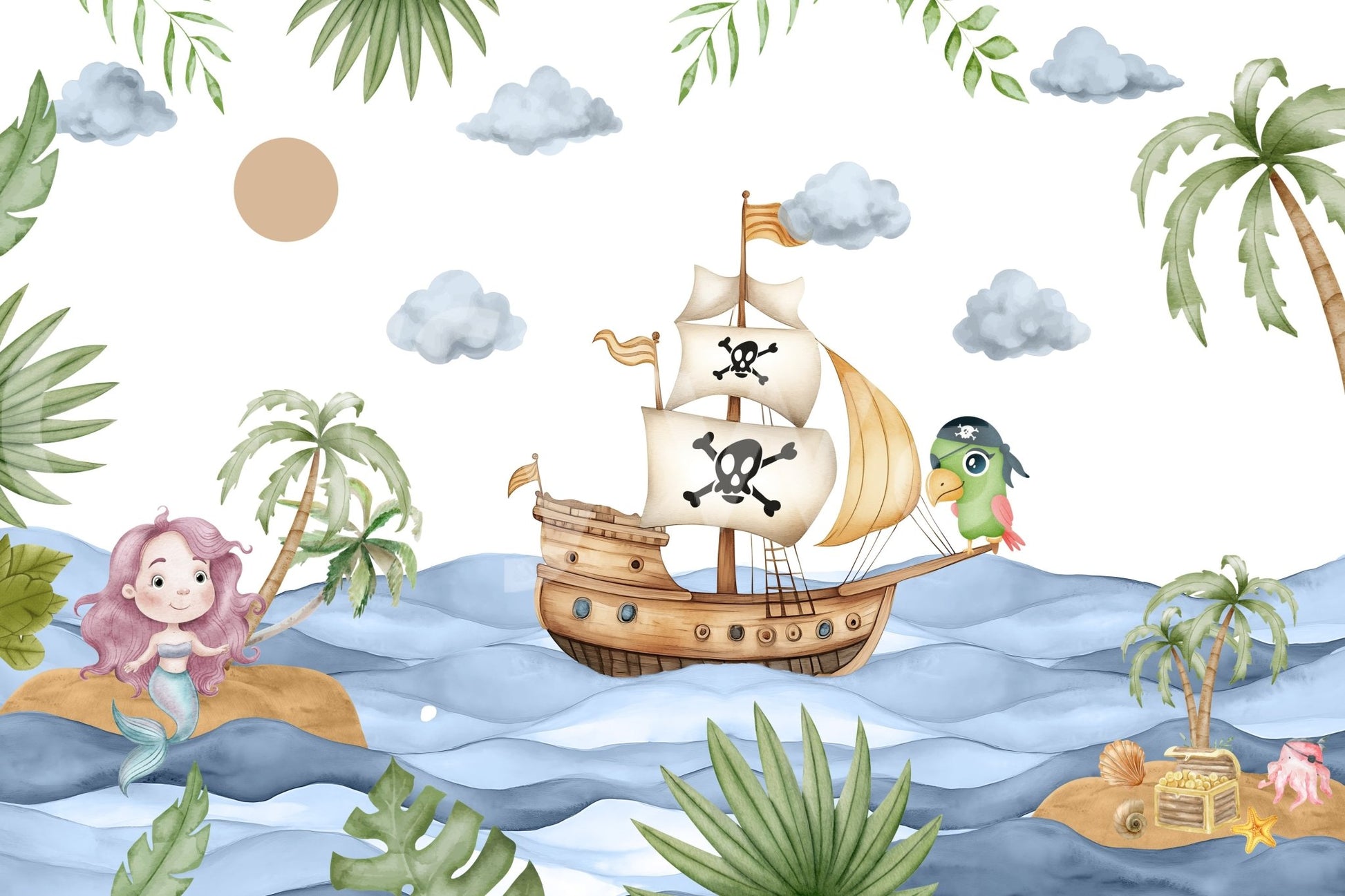 Pirate cove, peaceful and calm GD4307

