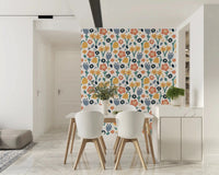 Zoomed-in look at the Playful Meadow wallpaper textureGD9448