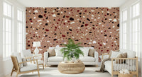 A classic polished stone wallpaper for walls.