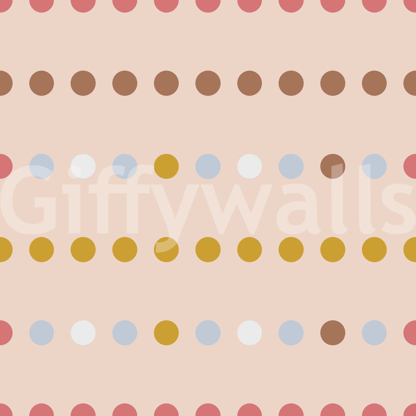 Polka Dot Parade Wallpaper⁠