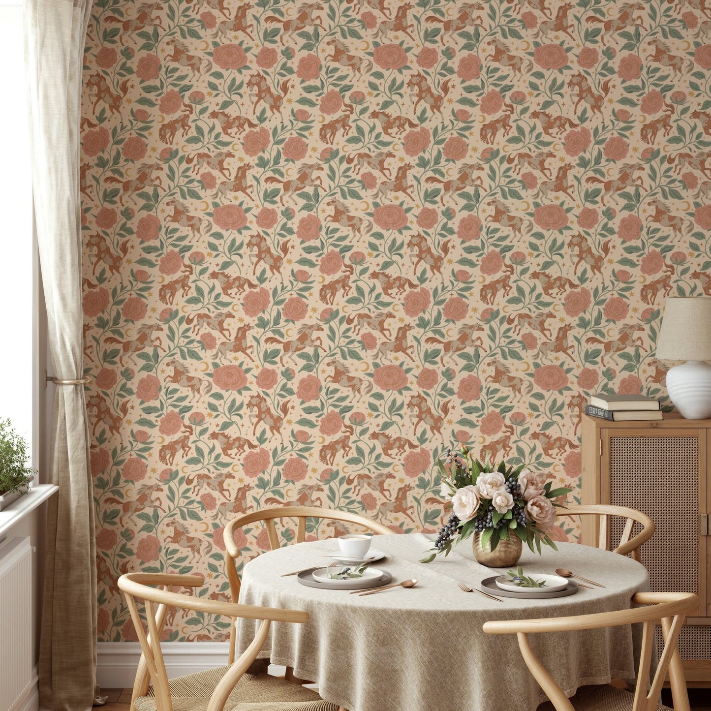 Americana style wallpaper texture

