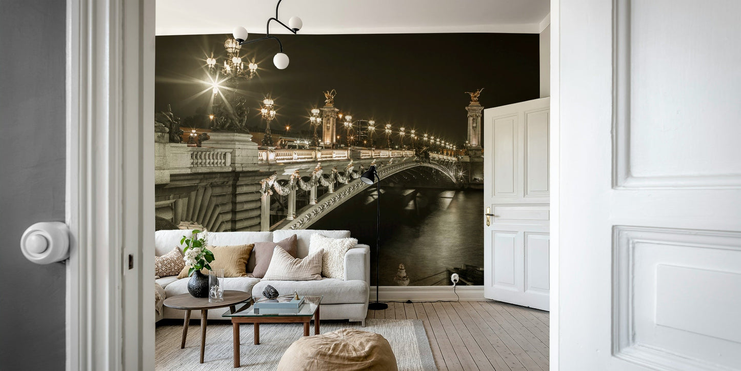 Pont Alexandre III Bridge as a sophisticated design element

