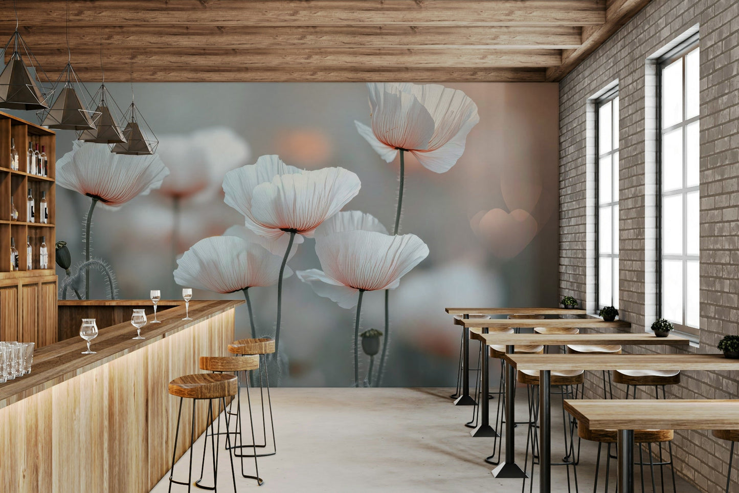 Poppy Dream Wall Mural