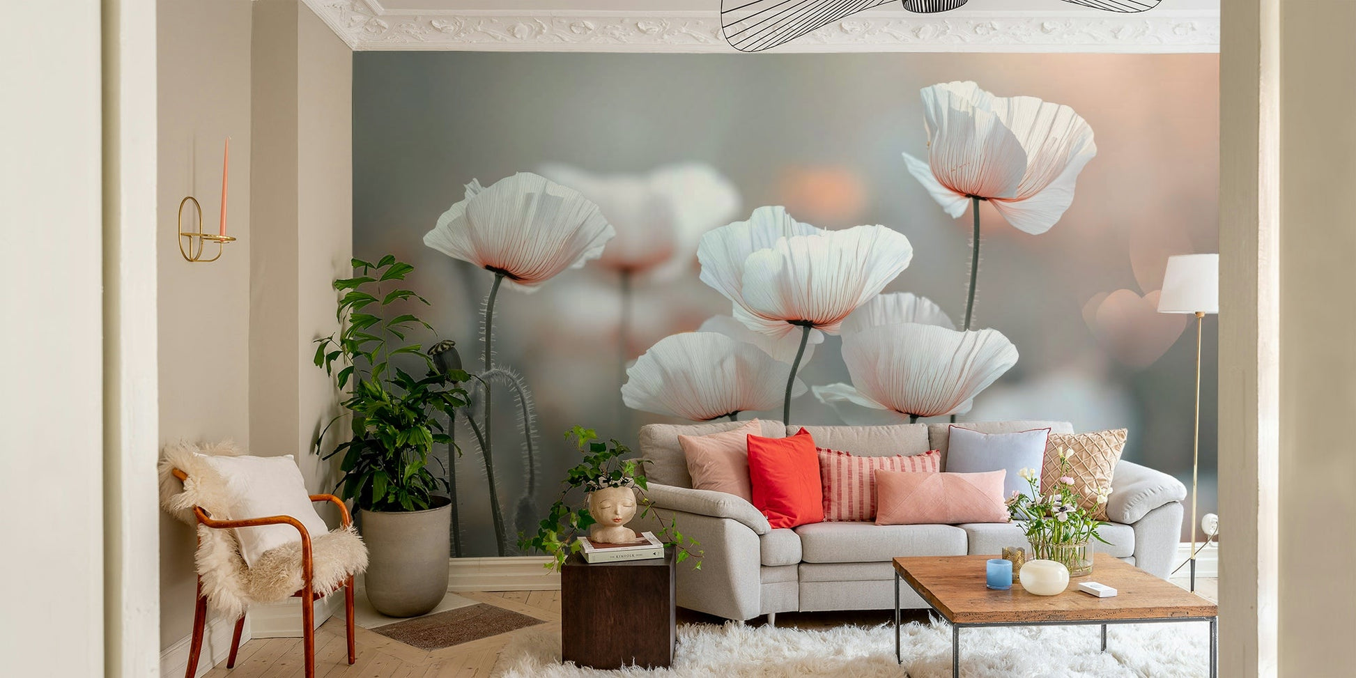 Poppy Dream Wall Mural