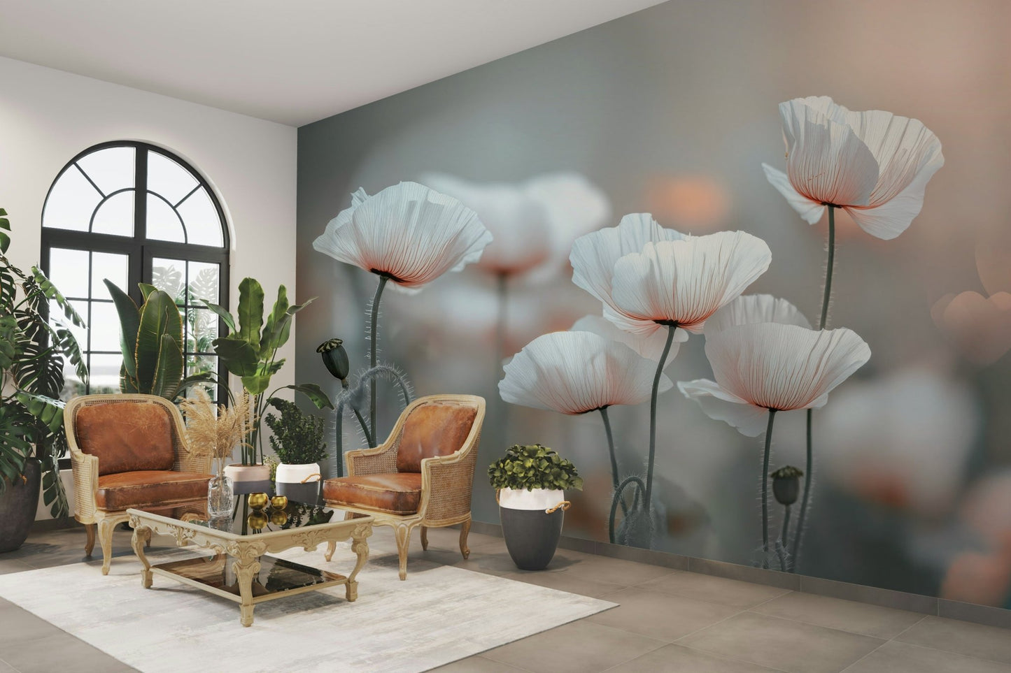 Poppy Dream Wall Mural