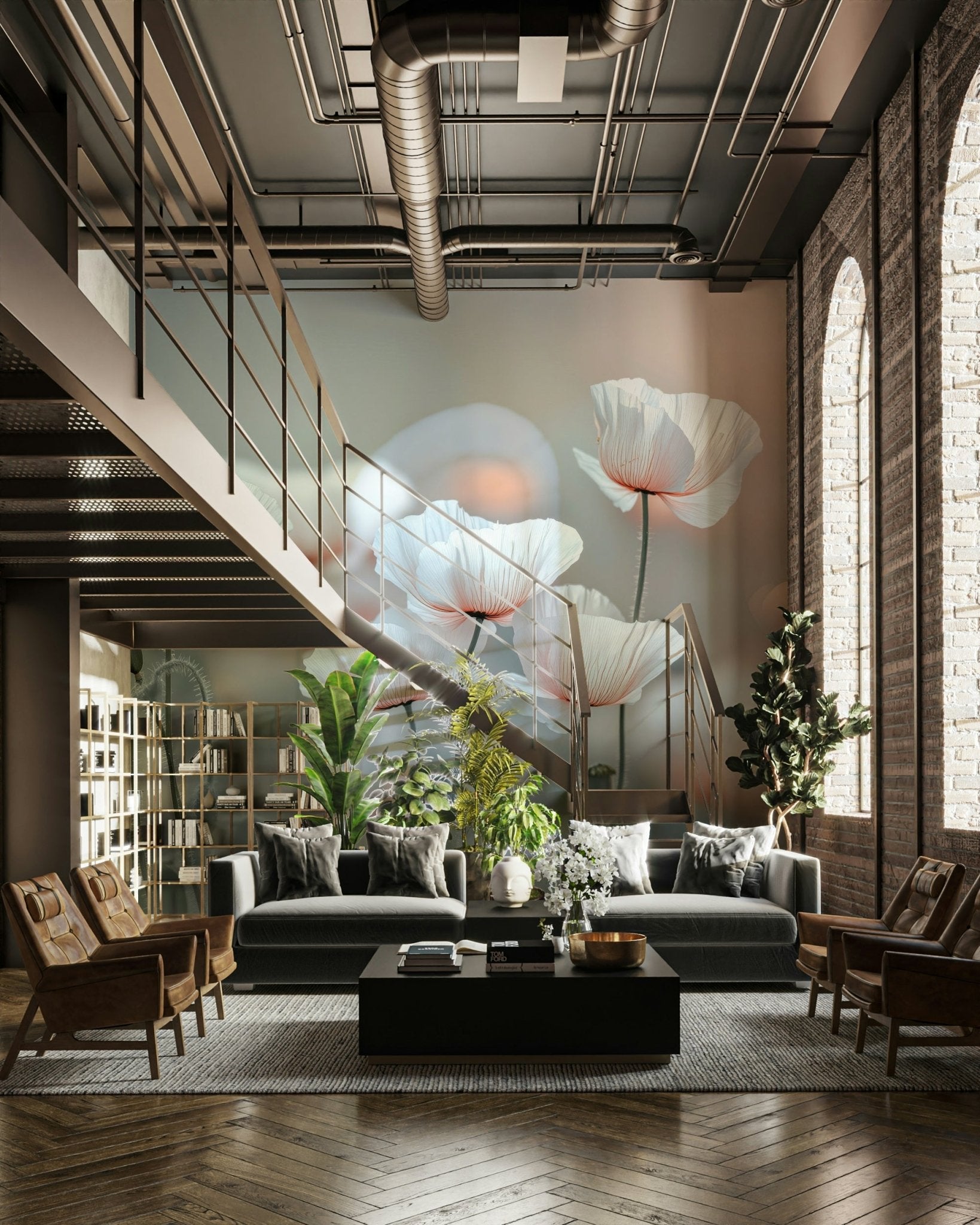 Poppy Dream Wall Mural