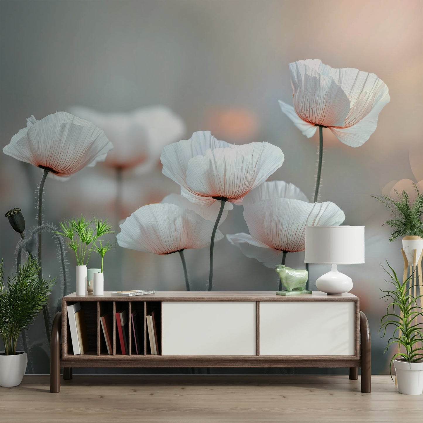 Poppy Dream Wall Mural