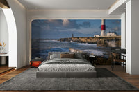 Stunning Portland Bill lighthouse wall art for coastal rooms., GD1839
