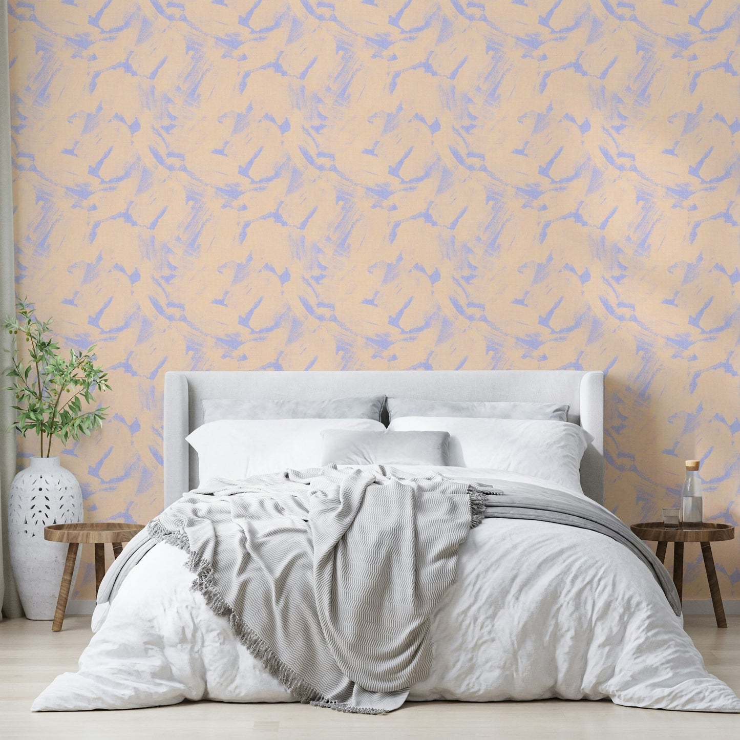Gentle abstract wallpaper for walls

