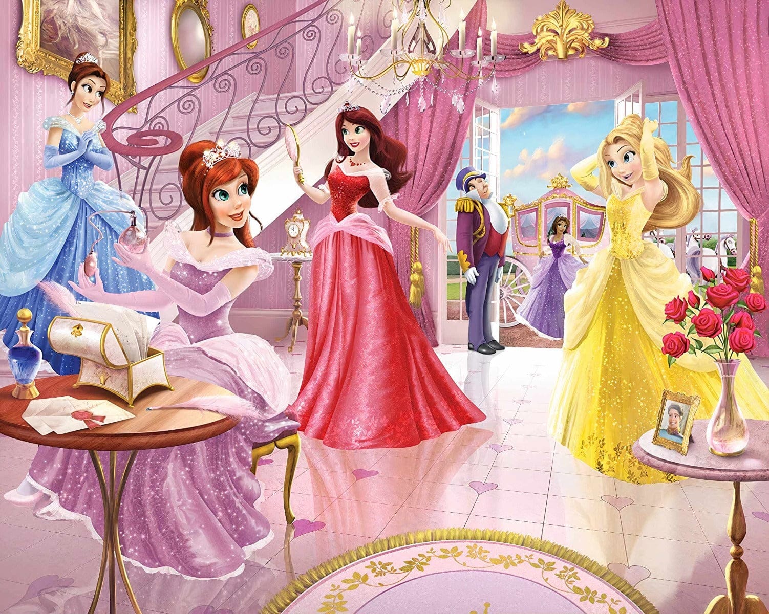 Princess Royal Court Wallpaper Mural - Giffywalls B618