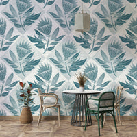 Nature-inspired floral wallpaper for adding color and elegance to any room

