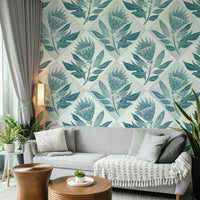 Bold floral design perfect for modern or nature-inspired interiors

