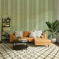 Light green stripes adding a peaceful touch to your decor

