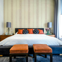 Linen-inspired finish adding quiet texture and warmth


