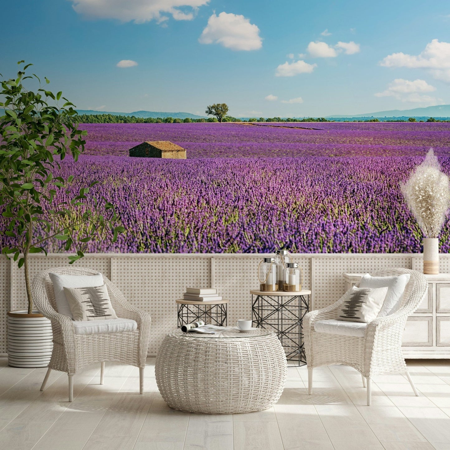 Provence Landscape Wall Mural