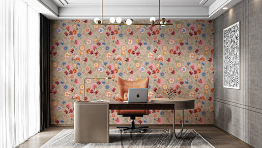 Provence Petals Wallpaper
